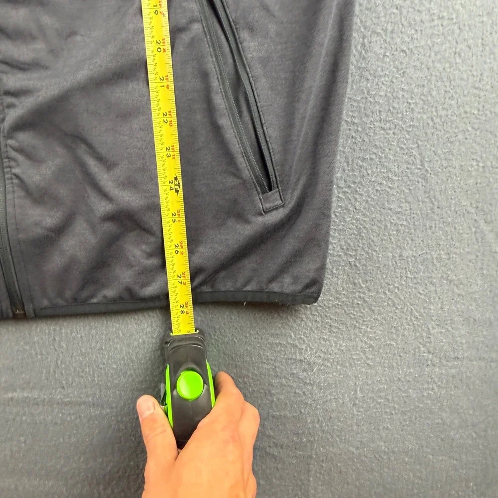 Vuori Sunday Element Jacket Men's XL Gray Hoodie Colorblock Gym Athleisure V215* - Picture 9 of 10